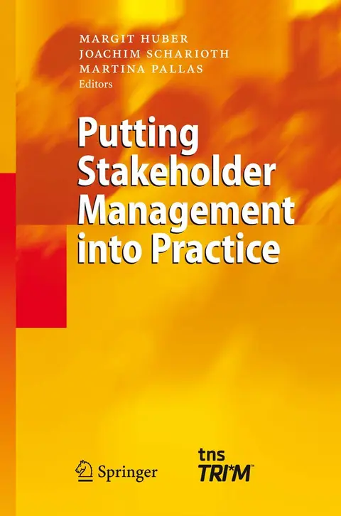 Cover of Putting Stakeholder Management into Practice