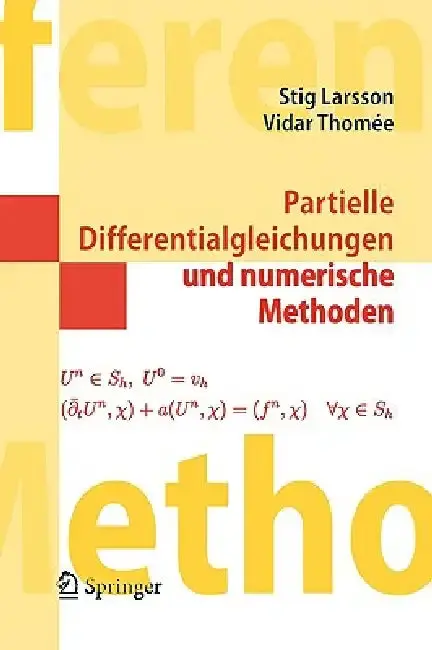 Cover of Partielle Differentialgleichungen Und Numerische Methoden