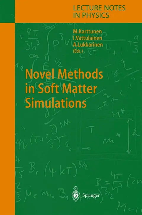 Cover of Novel Methods in Soft Matter Simulations