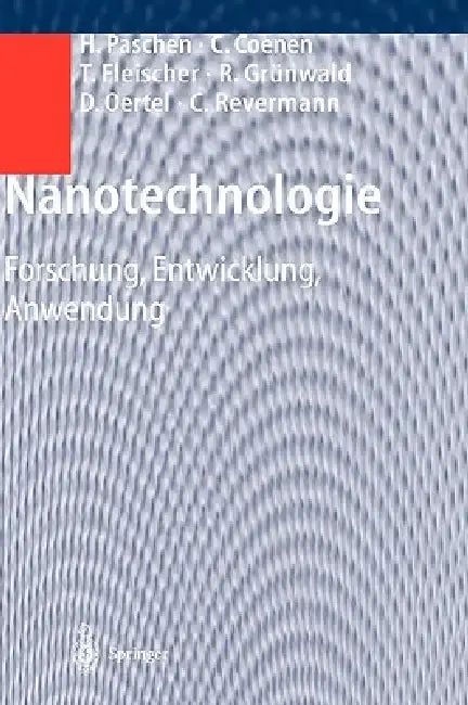 Cover of Nanotechnologie