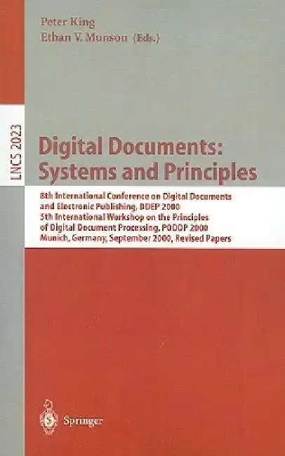Cover of Digital Documents