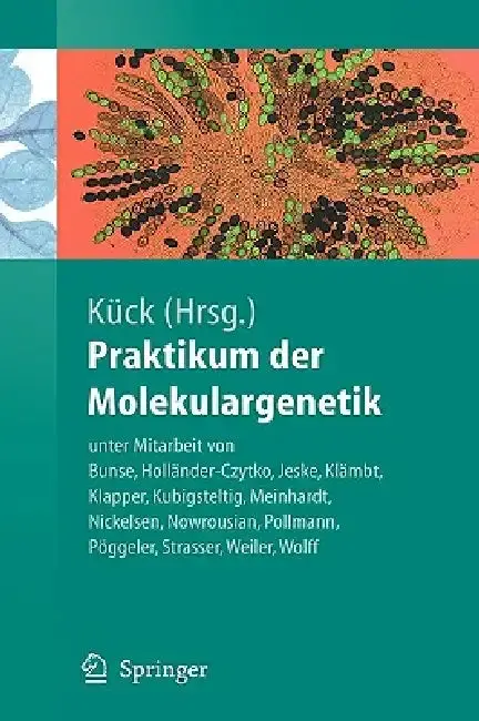 Cover of Praktikum Der Molekulargenetik