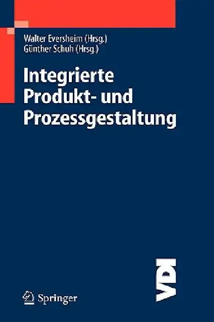 Cover of Integrierte Produkt- und Prozessgestaltung
