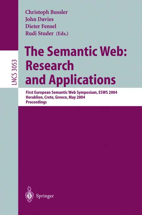 Cover of The Semantic Web
