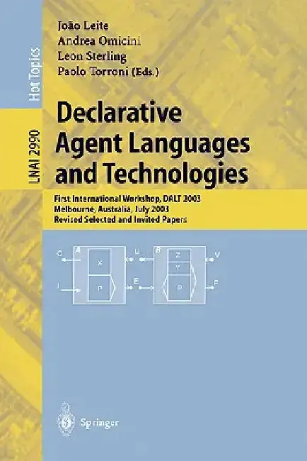Cover of Declarative Agent Languages and Technologies