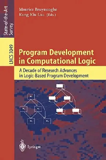 Cover of Program Development in Computational Logic