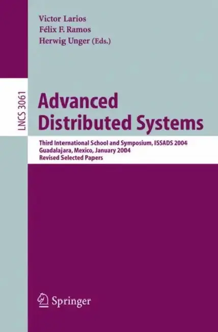 Cover of Advanced Distributed Systems