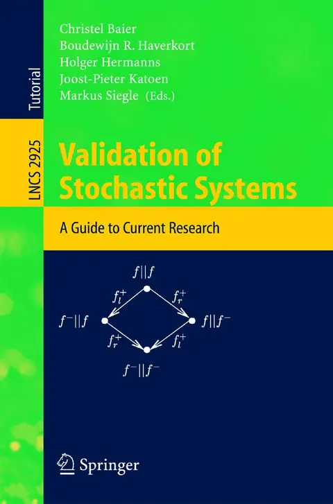Cover of Validation of Stochastic Systems