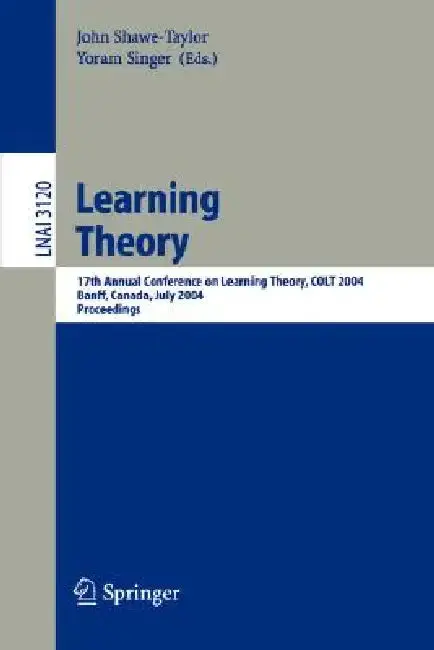 Cover of Learning Theory