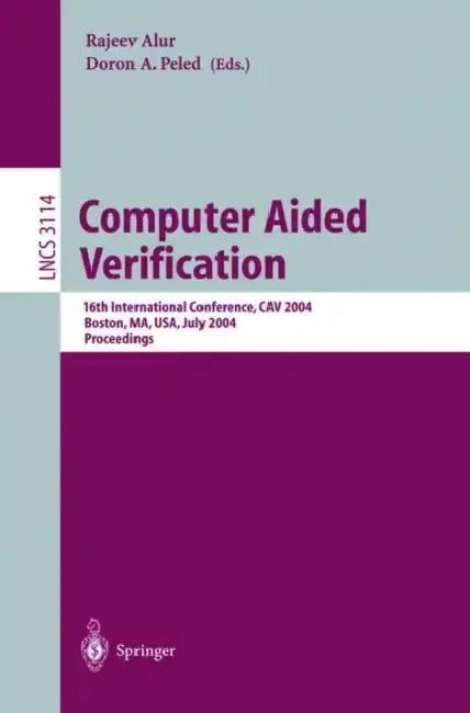 Cover of Computer Aided Verification