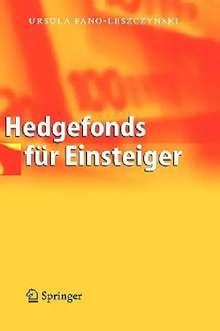 Cover of Hedgefonds Für Einsteiger