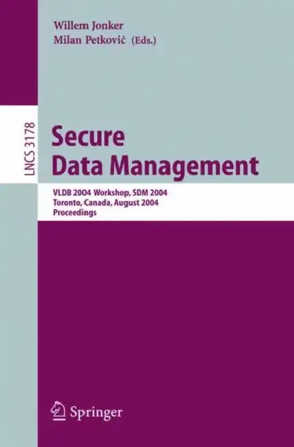 Cover of Secure Data Management