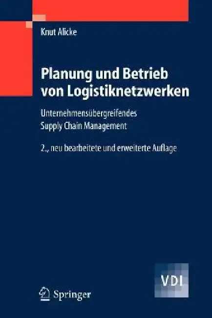 Cover of Planung Und Betrieb Von Logistiknetzwerken