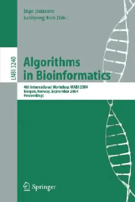 Cover of Algorithms in Bioinformatics