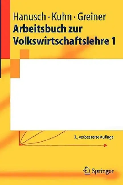 Cover of Arbeitsbuch Zur Volkswirtschaftslehre 1