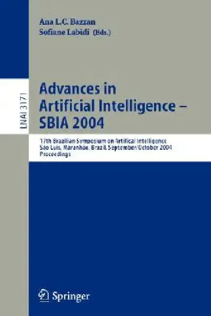 Cover of Advances in Artificial Intelligence - Sbia 2004