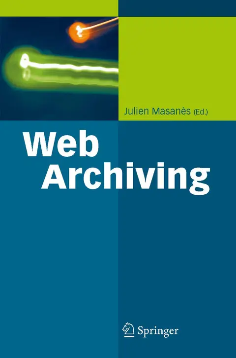 Cover of Web Archiving