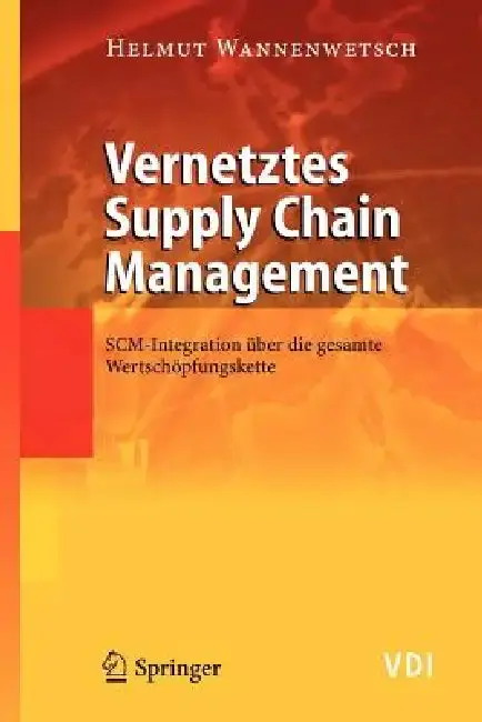 Cover of Vernetztes Supply Chain Management