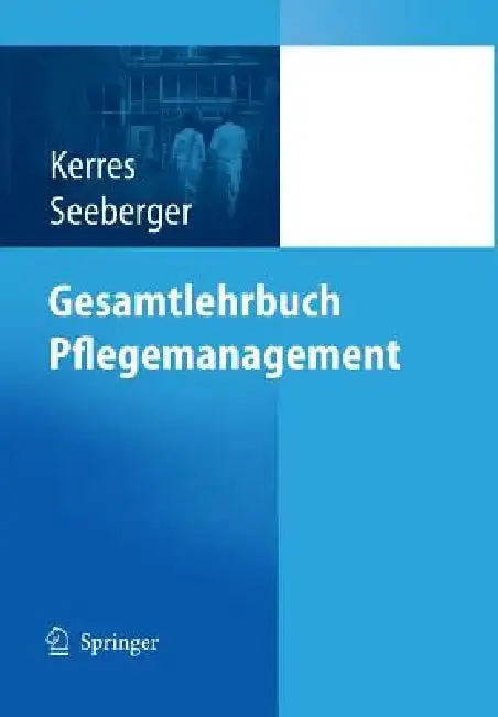Cover of Gesamtlehrbuch Pflegemanagement