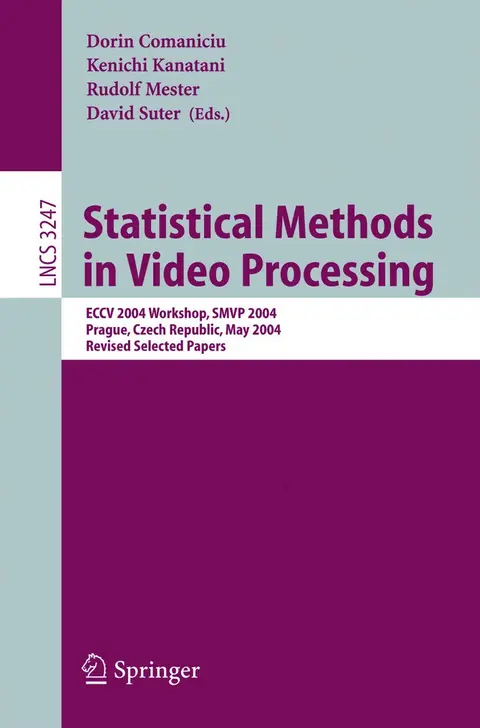 Cover of Statistical Methods in Video Processing