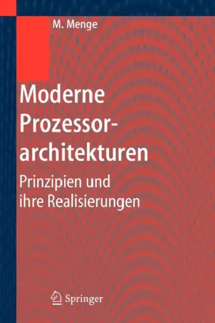 Cover of Moderne Prozessorarchitekturen
