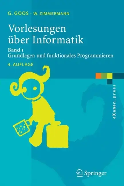 Cover of Vorlesungen Über Informatik
