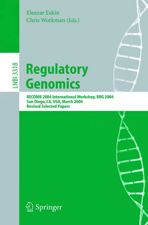 Cover of Regulatory Genomics