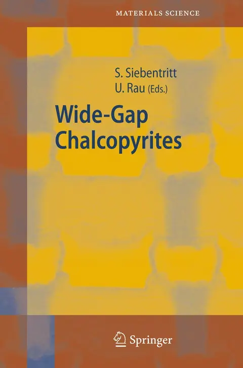 Cover of Wide-gap Chalcopyrites