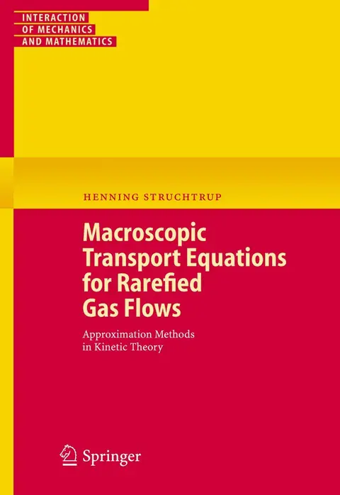 Cover of Macroscopic Transport Equations for Rarefied Gas Flows