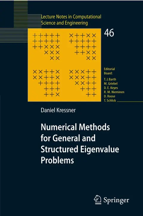 Cover of Numerical Methods for General and Structured Eigenvalue Problems