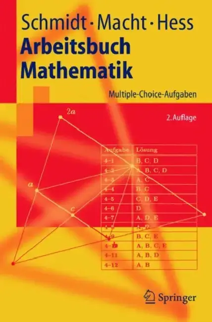 Cover of Arbeitsbuch Mathematik