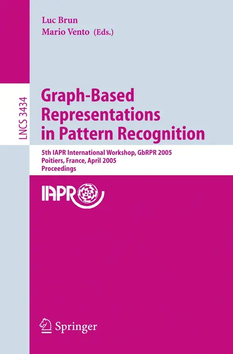 Cover of Graph-Based Representations in Pattern Recognition