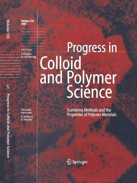 Cover of Scattering Methods and the Properties of Polymer Materials