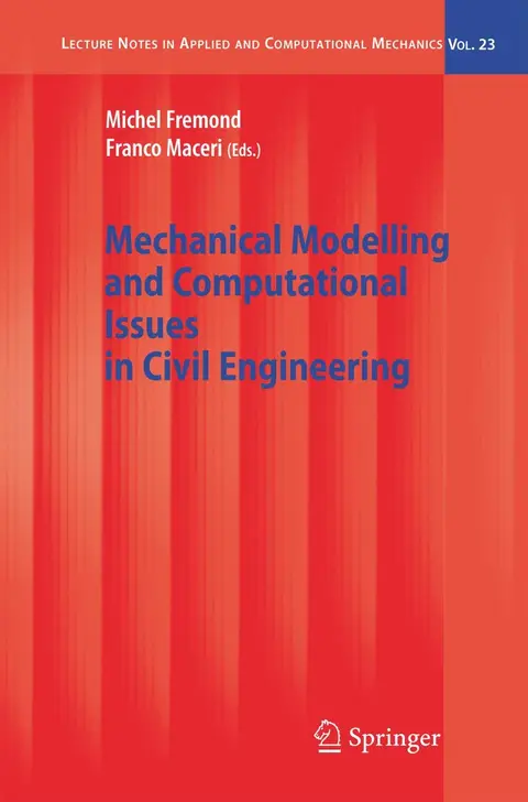Cover of Mechanical Modelling and Computational Issues in Civil Engineering
