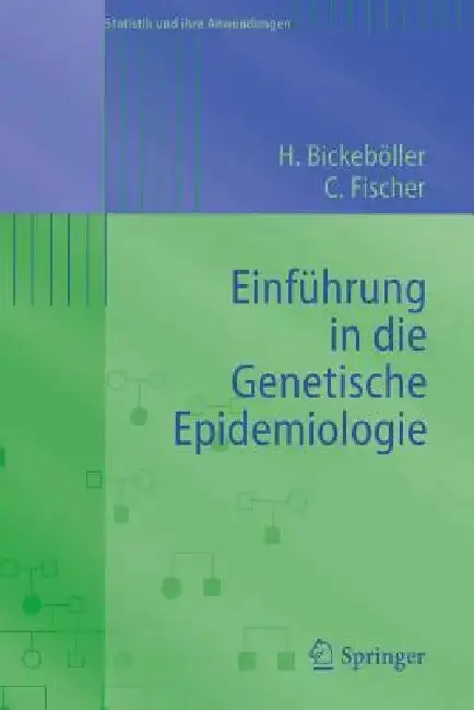 Cover of Einführung in Die Genetische Epidemiologie