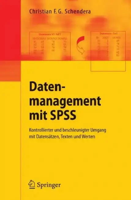 Cover of Datenmanagement Mit SPSS
