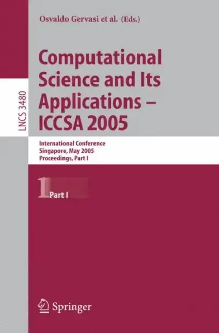 Cover of Computational Science and Its Applications - ICCSA 2005