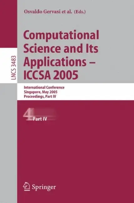 Cover of Computational Science and Its Applications - ICCSA 2005
