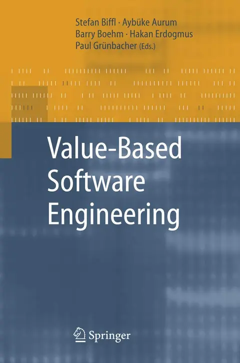Cover of Value-based Software Engineering