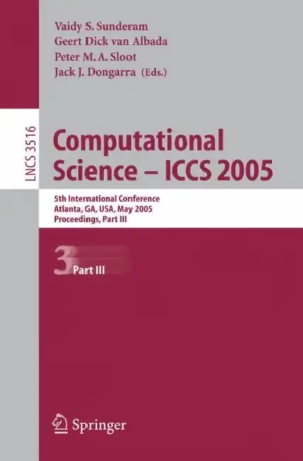 Cover of Computational Science -- ICCS 2005