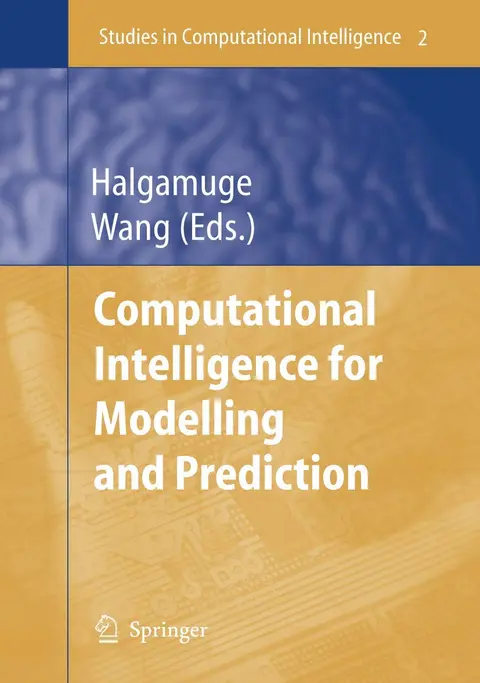 Cover of Computational Intelligence for Modelling and Prediction