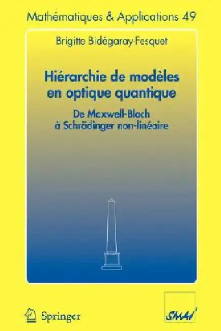Cover of Hiérarchie de Modèles En Optique Quantique