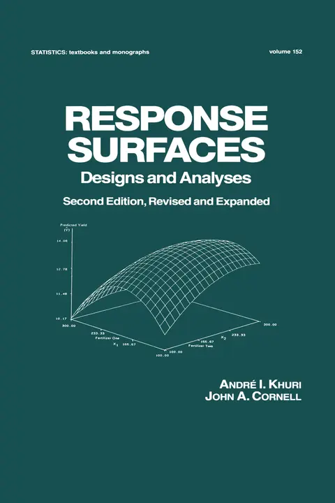 Cover of Response Surfaces