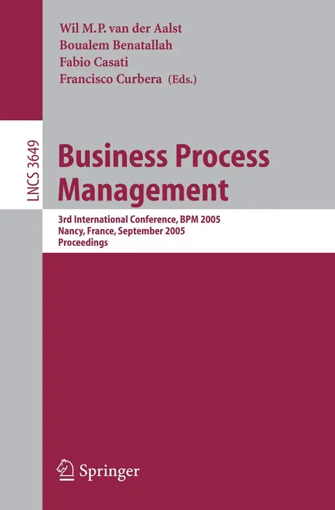 Cover of Business Process Management