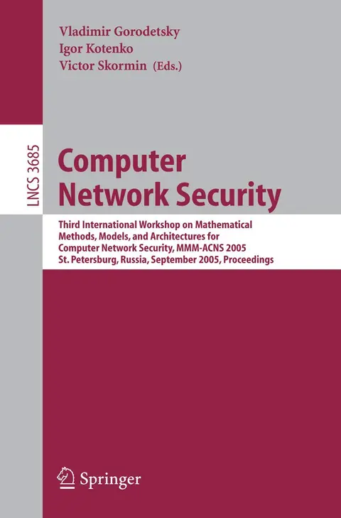 Cover of Computer Network Security