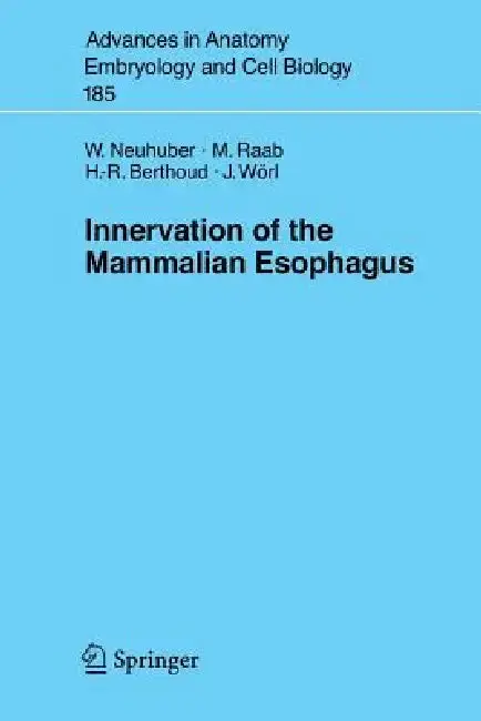 Cover of Innervation of the Mammalian Esophagus
