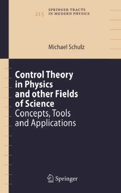 Cover of Control Theory in Physics and Other Fields of Science
