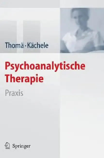 Cover of Psychoanalytische Therapie