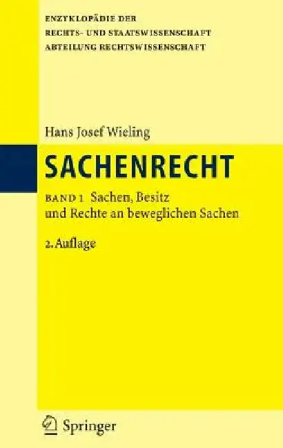 Cover of Sachenrecht
