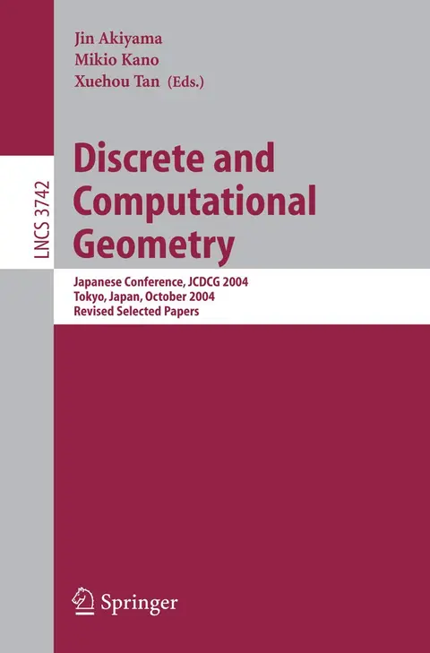 Cover of Discrete and Computational Geometry